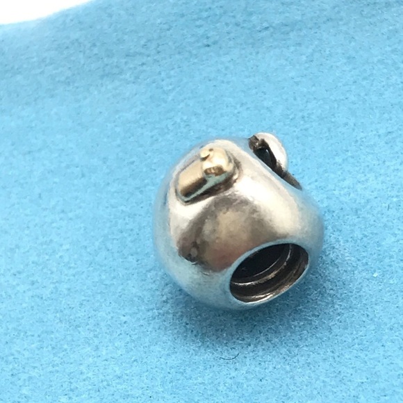 Pandora 925 14k Apple Charm - Picture 2 of 5
